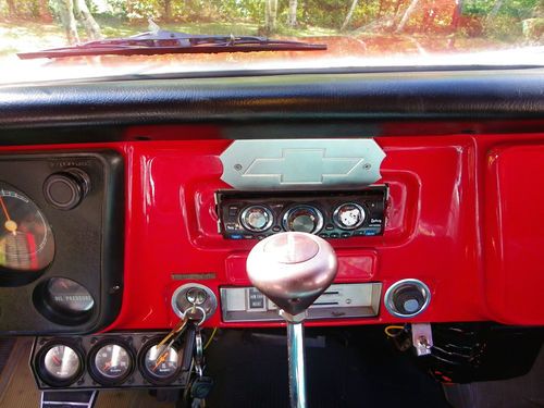 PRIVATE COLLECTOR 1969 Chevy Cheyenne C-20 Dually Shop Truck / Harley Hauler, image 6