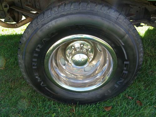 PRIVATE COLLECTOR 1969 Chevy Cheyenne C-20 Dually Shop Truck / Harley Hauler, image 11