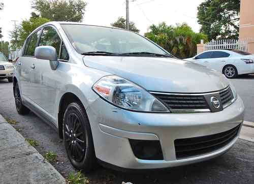 Silver 2008 Nissan Versa S Hatchback 4-Door 1.8L Kenwood Stereo Bluetooth USB, US $5,800.00, image 19