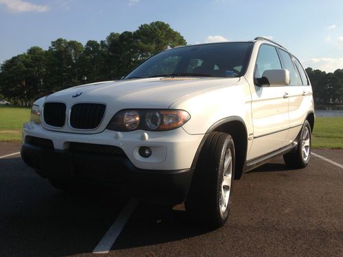 BMW X5 2004 White Super Clean Sporty!, image 7