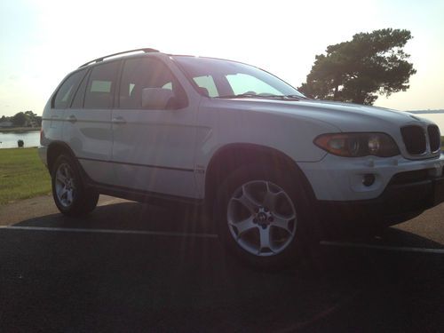 BMW X5 2004 White Super Clean Sporty!, image 10