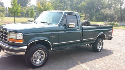 1993 ford f-150 xlt standard cab pickup 2-door 6cyl 4.9l  4x4, 84.500 orig miles