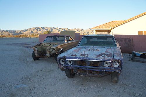 1967 plymouth gtx with parts car