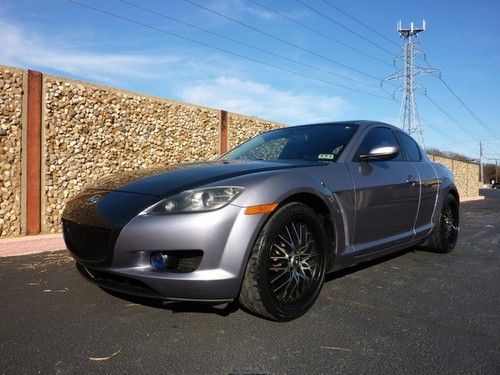 05 rx8 mt rotary shinka grand touring leather sunroof loaded xnice tx!