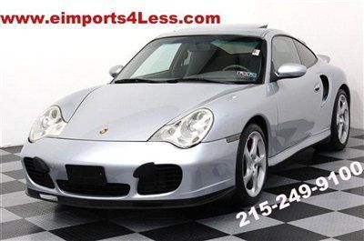 911 turbo coupe 01 super loaded 6 speed navigation supple leather xenons turbo
