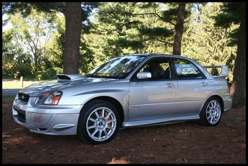 2005 subaru impreza wrx sti sedan 4-door 2.5l