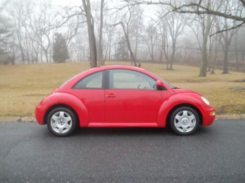 1998 volkswagen beetle 5spd manual no reserve