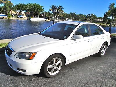 06 hyundai sonata gls*1 owner*no smoker*clean carfax*great 1st car*wholesale 2 u