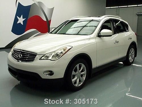 2008 infiniti ex35 journey heated leather sunroof 47k texas direct auto