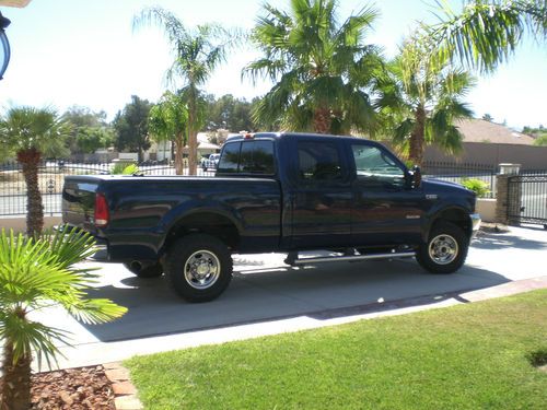 2004 ford f-250 4 x 4 super duty crew cab lariat with warranty