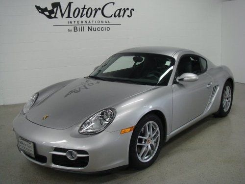 2007 porsche cayman - silver/ grey - tiptronic!!  only 11k miles!!  bose sound!!