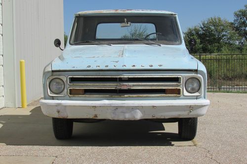1967 Chevrolet Chevy C10 Step Side Short Bed Rat Rod Shop Truck, image 3