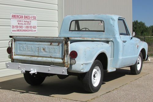 1967 Chevrolet Chevy C10 Step Side Short Bed Rat Rod Shop Truck, image 15