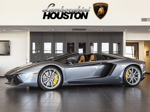 2014 lamborghini aventador roadster lp700-4 nav dione wheels carbon fiber pkg