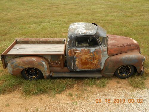 1951 chevrolet rat rod "chop top"