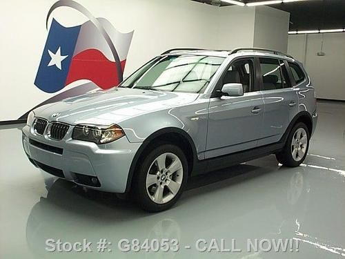 2006 bmw x3 3.0i awd pano sunroof cruise ctrl 43k miles texas direct auto