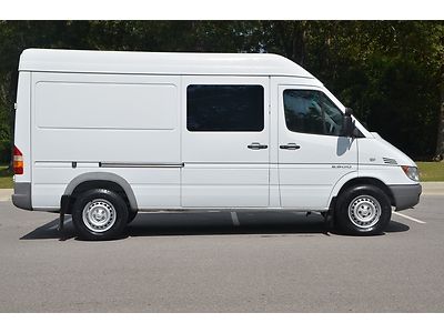 2006 dodge sprinter cargo van high roof one-owner mercedes diesel