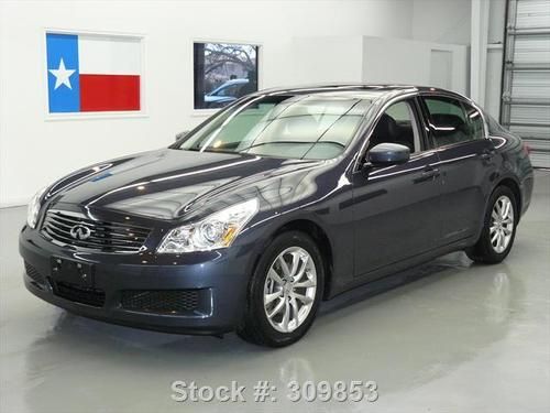 2009 infiniti g37 journey sedan sunroof xenons only 25k texas direct auto