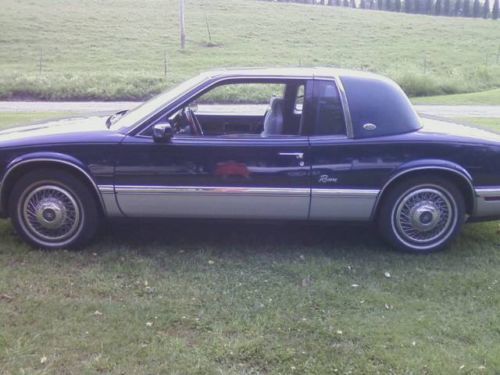 1989 buick riviera luxury coupe 2-door 3.8l  touchscreen control panel
