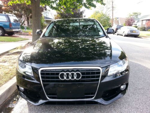 2009 audi a4 quattro no reserve great car salvage title