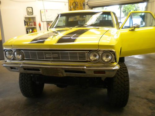 1966 el camino  on 89 k 5  frame  4x4