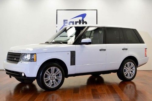 2011 range rover hse lux , dvd, fuji white , lux pkg, camera pkg,