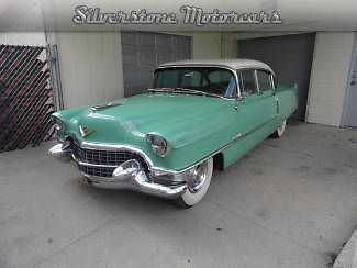 1955 green &amp; white fleetwood! original driver classic light project good history