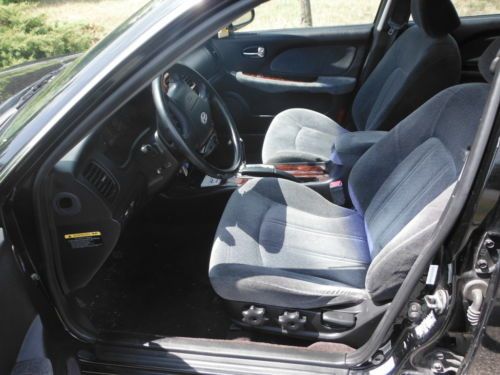 2003 HYUNDAI SONATA BLACK WOOD TRIM ALLOY WHEELS V6 LONG LASTING ENGINE DEAL !!!, US $3,500.00, image 5