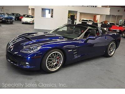 Lemans blue/ebony, modified 6.0l v8 542-hp, 6-speed, bbs wheels, z06 killer