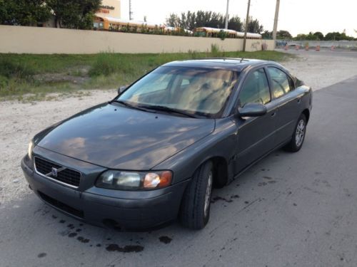 2003 volvo s60 base sedan 4-door 2.4l 89k miles no reserve clean title!!!