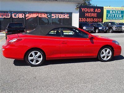 2008 toyota solara sle convertible only 57k miles runs looks great best price!