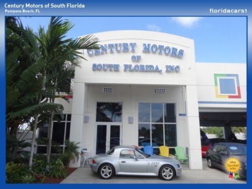 1999 bmw z3 convertible hardtop 2.8l l6 5 speed manual leather low mileage