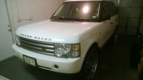 2003 range rover hse