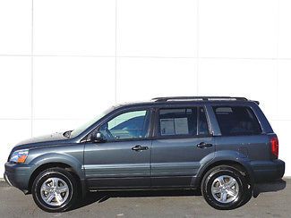 2005 honda pilot ex-l leather sunroof 4wd