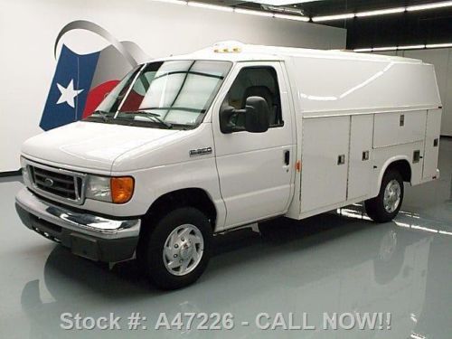 2006 ford e-350 cutaway service utility cd audio 59k mi texas direct auto