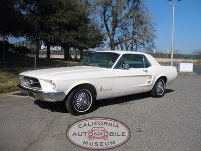 Classic 1967 ford mustang coupe