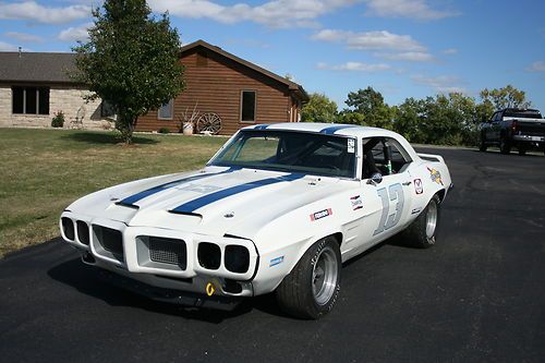1969 pontiac firebird trans am jerry titus replica race car