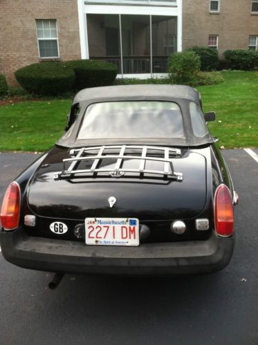 1980 Classic MGB Limited Edition Black/Black, image 4