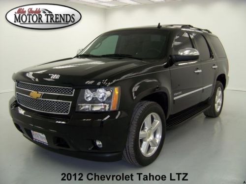 2012 chevy tahoe ltz navigation dvd rearcam sunroof heated ac seats bose 31k