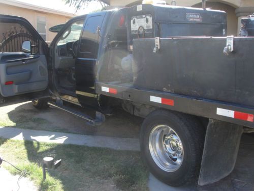 2005 ford f-350,flatbed/service truck,sale by owner!!