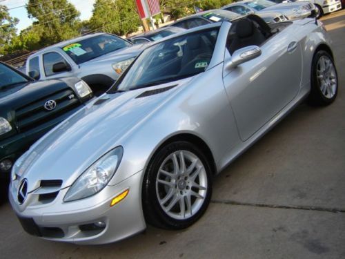 2007 mercedes-benz slk280 premium pckg 6 speed manual dealer serviced carfax wow