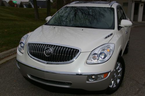 2012 buick enclave, tri dimond, panroof, camera, xenon, rebuilt warranty