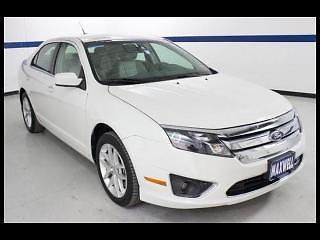 12 ford fusion sel fuel efficient 1 owner with comfortable leather seats!