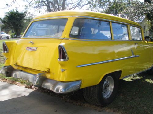 1955 Chevy Handyman Wagon 2 Door Gasser Street Rat Hot Rod Project Pro Touring, image 4