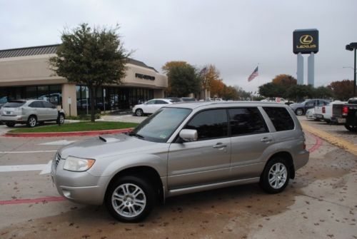 06 subaru forester 4x4 awd heated leather seats sunroof premium stereo