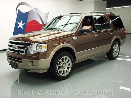2012 ford expedition king ranch 4x4 sunroof nav 15k mi texas direct auto
