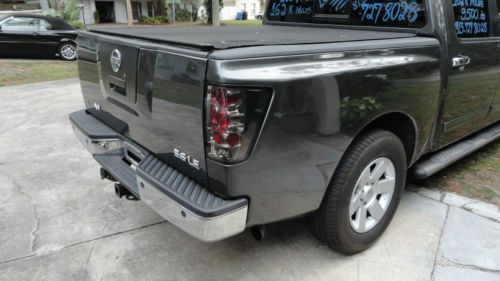 Nissan titan crew cab 5.6l le leather seats power