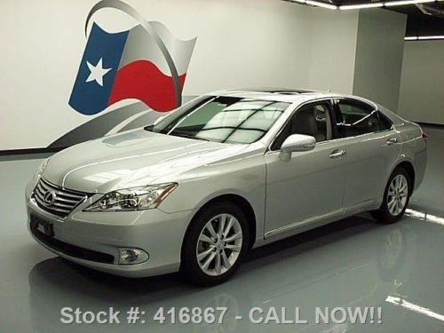 2011 lexus es350 sunroof climate seats xenons 28k miles texas direct auto