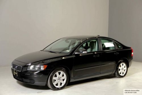 2007 volvo s40 2.4i sedan 61k miles clean carfax autocheck 27 mpg cd alloys