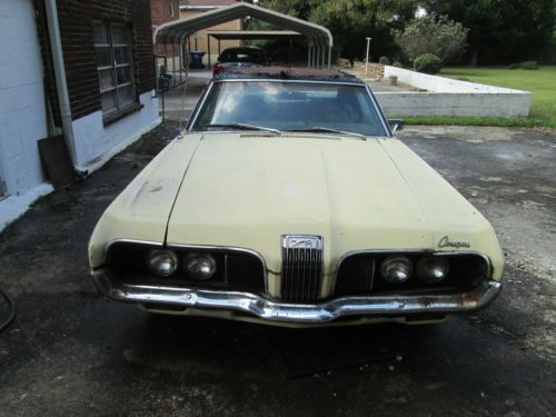 1970 mercury cougar base 5.0l